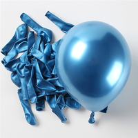 Blue Chrome Balloon 5