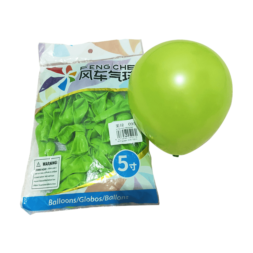 Factory Small Size 5 inch Inflatable Air Mini 5inch Long Neck Latex Balloon