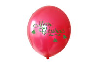 Christmas print balloon