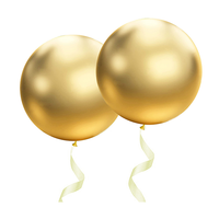 Chrome Gold 36inch Balloon