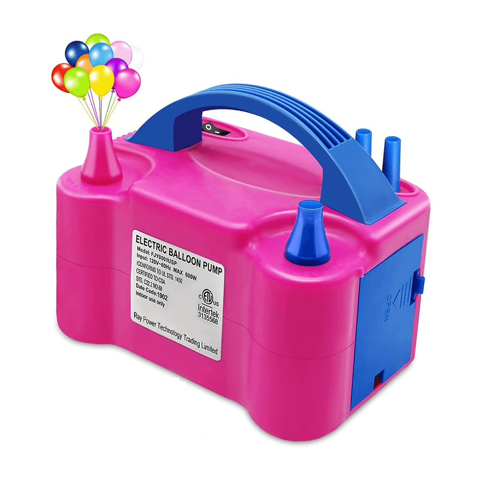 Automatic Air Blower Inflator Machine Portable Rechargeable Electric Balloon Pump for Party